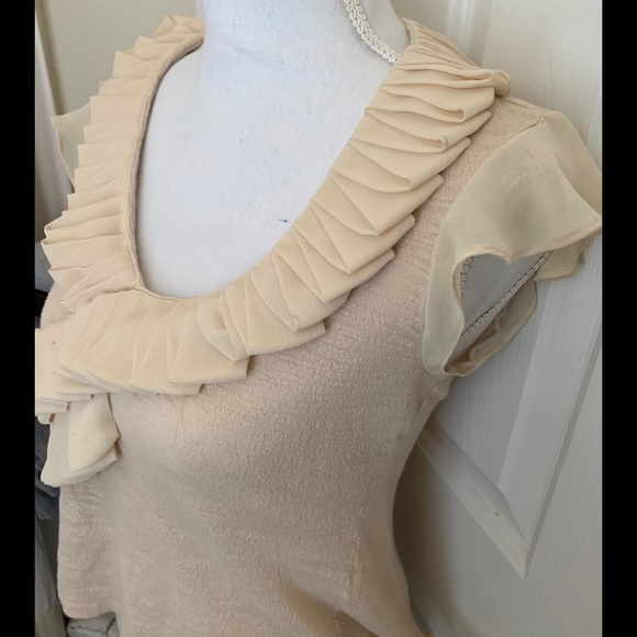 ANTHROPOLOGIE Deletta Top Sz XS - Picture 5 of 8